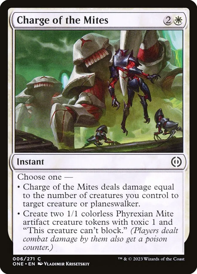 Charge of the Mites Front Face