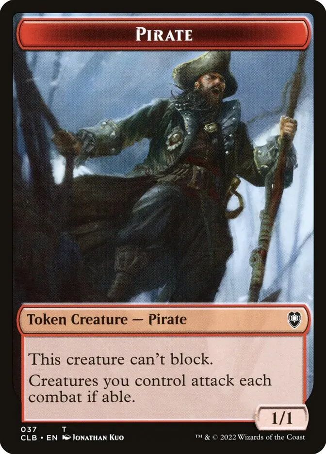 Pirate Front Face