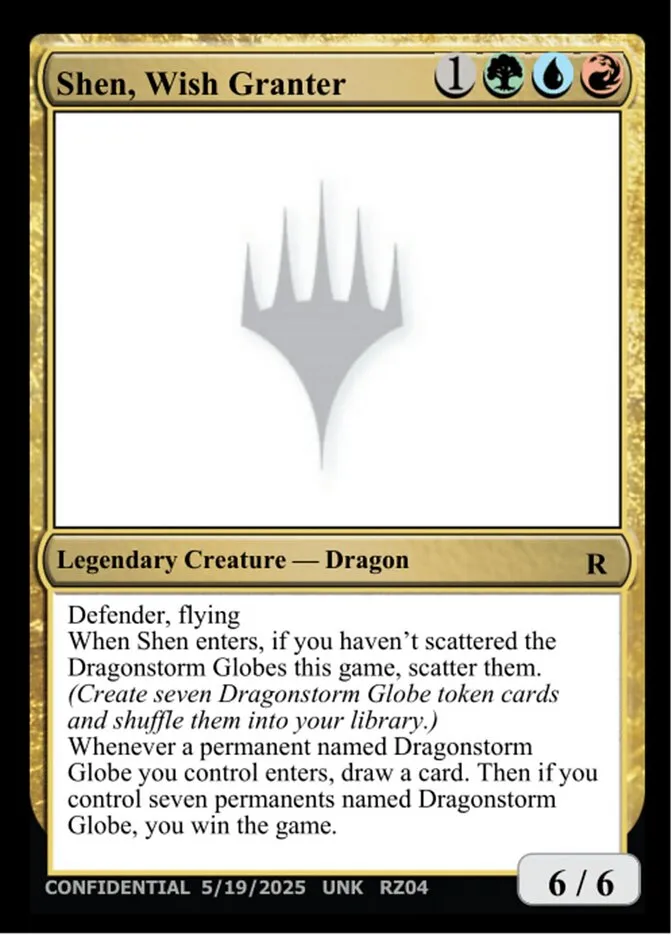 Shen, Wish Granter Front Face