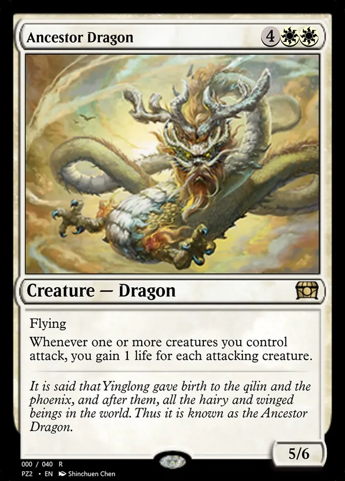 Ancestor Dragon Front Face
