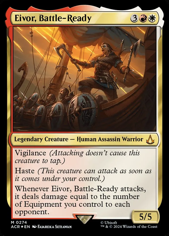 Eivor, Battle-Ready Front Face