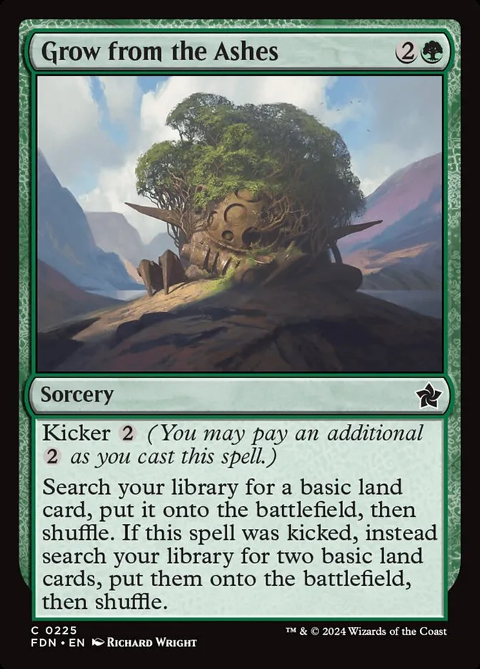 Grow from the Ashes Front Face