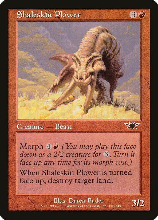 Shaleskin Plower Front Face