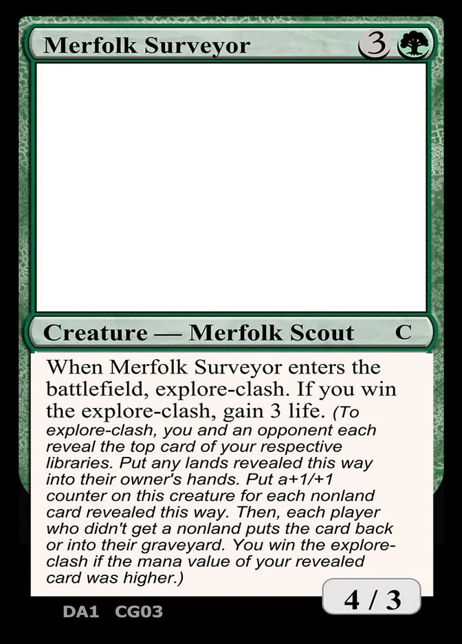Merfolk Surveyor Front Face
