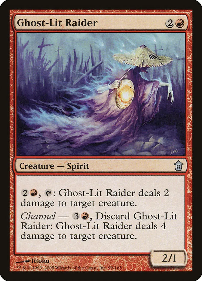 Ghost-Lit Raider Front Face