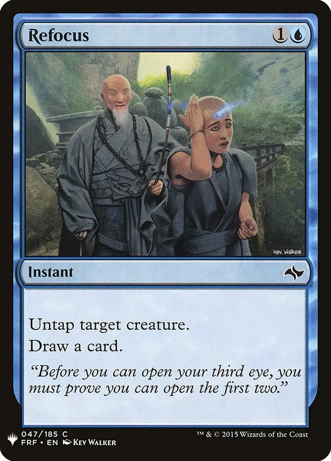 Refocus Front Face