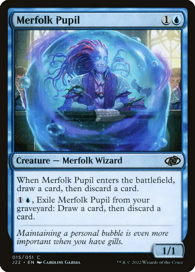 Merfolk Pupil Front Face