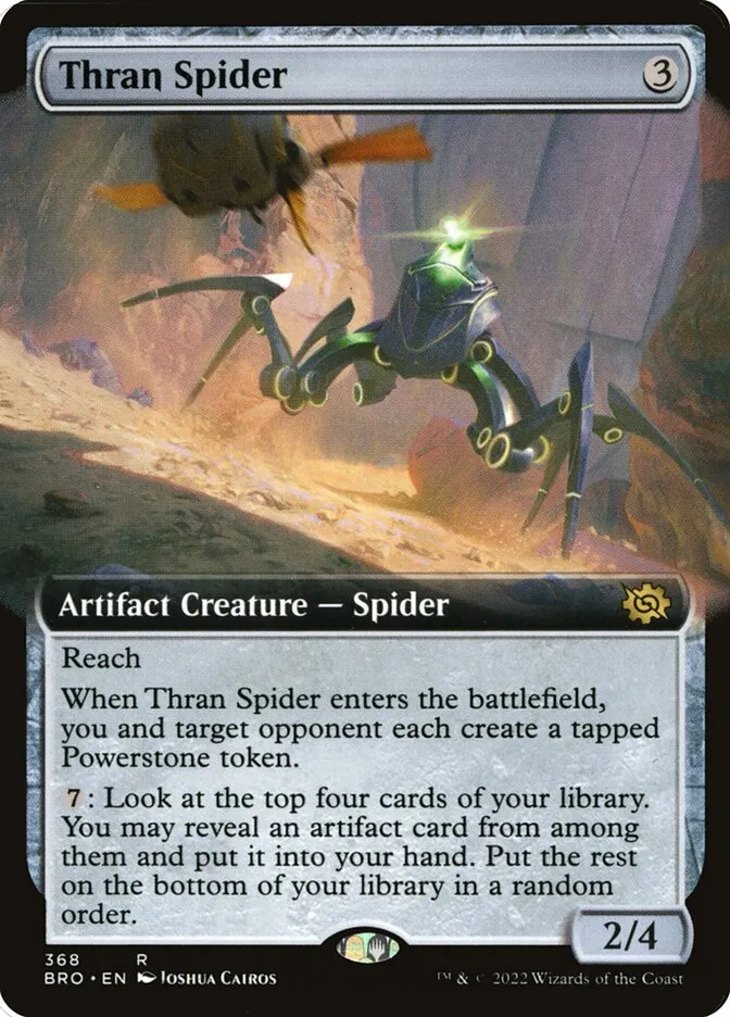 Thran Spider Front Face