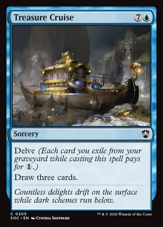 Treasure Cruise Front Face
