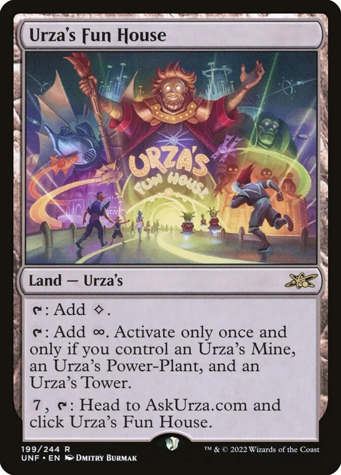 Urza's Fun House Front Face