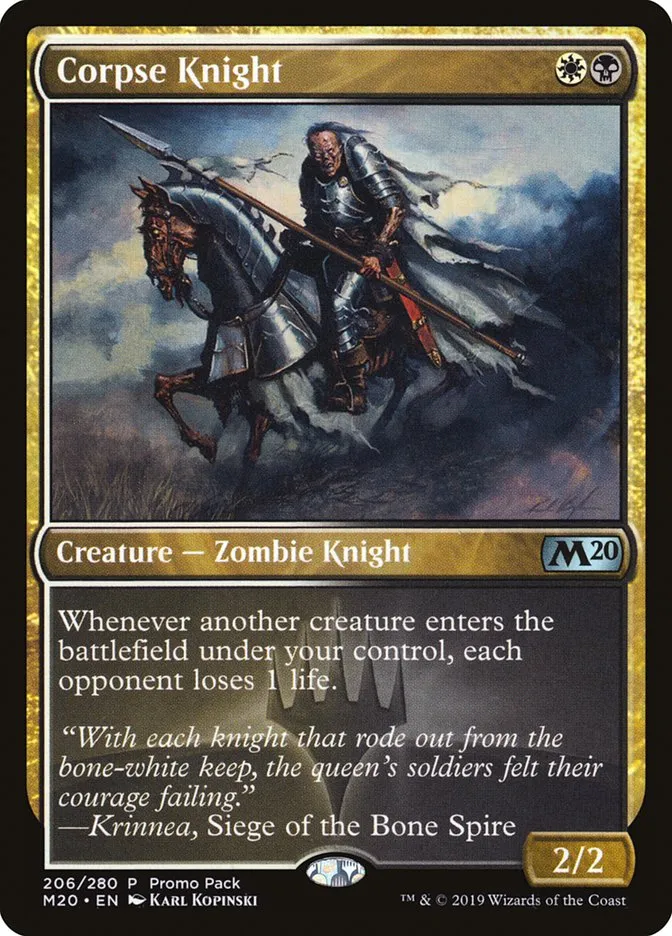 Corpse Knight Front Face