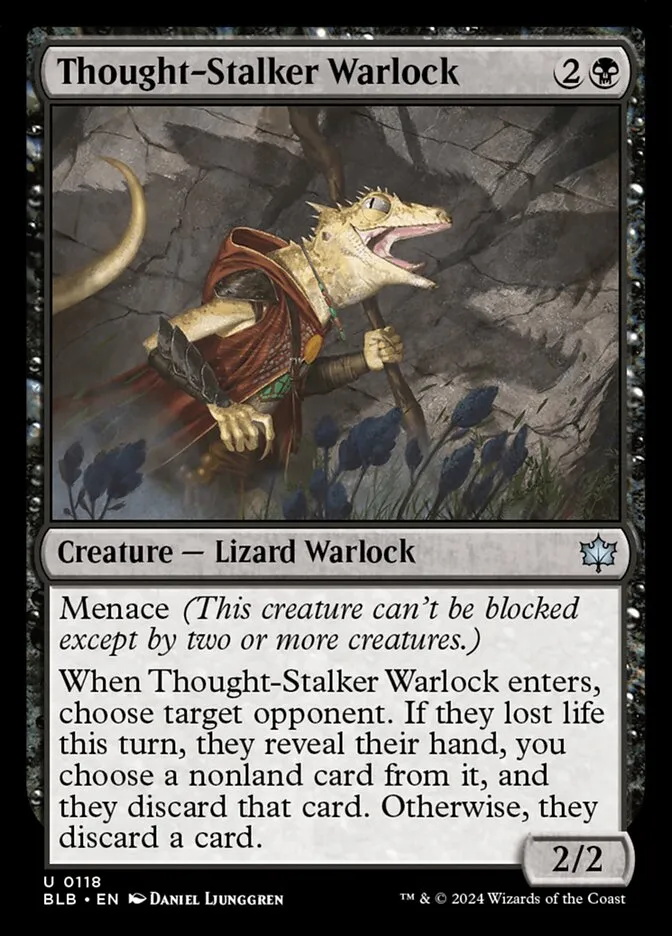 Thought-Stalker Warlock Front Face