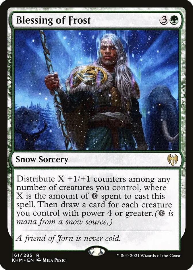 Blessing of Frost Front Face