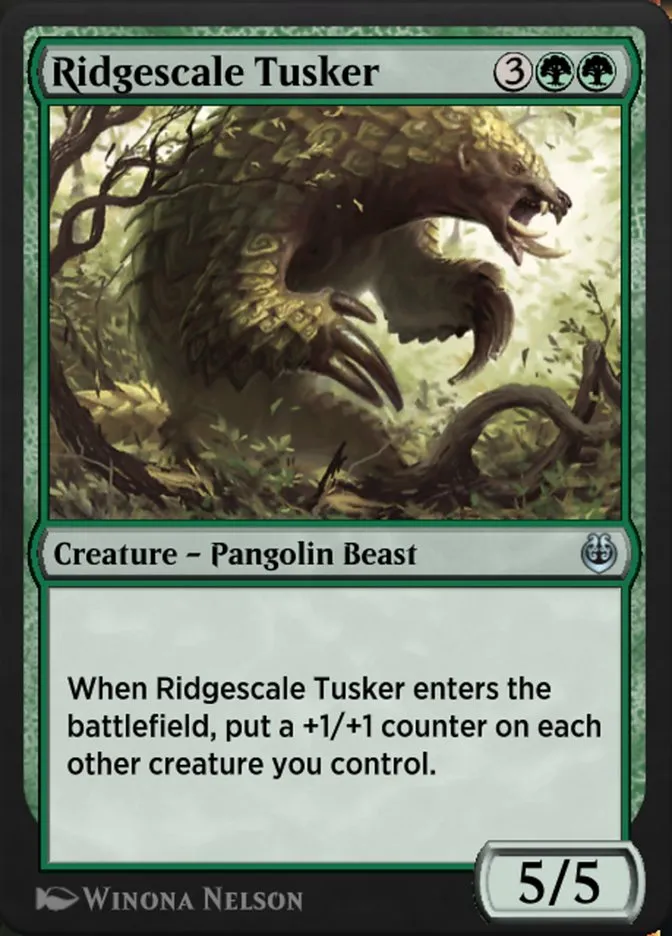 Ridgescale Tusker Front Face