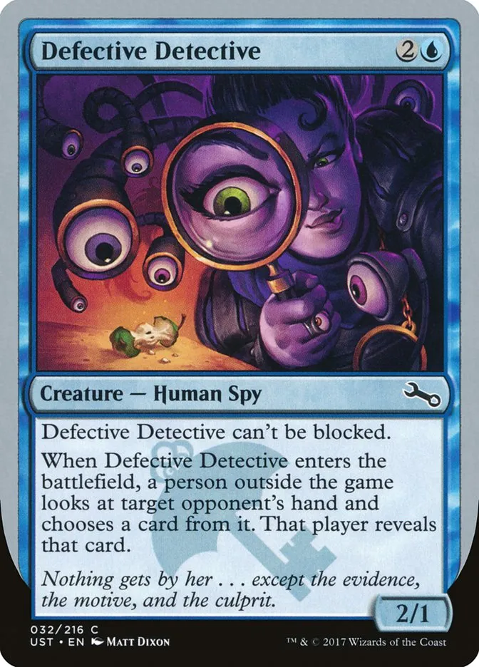 Defective Detective Front Face