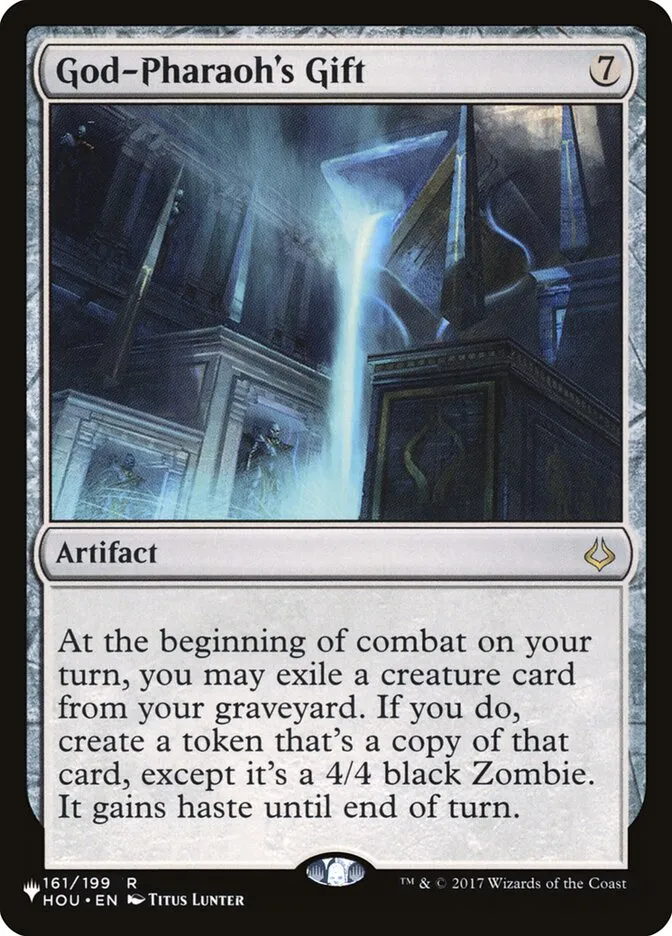 God-Pharaoh's Gift Front Face