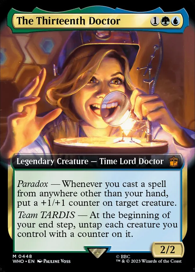 The Thirteenth Doctor Front Face