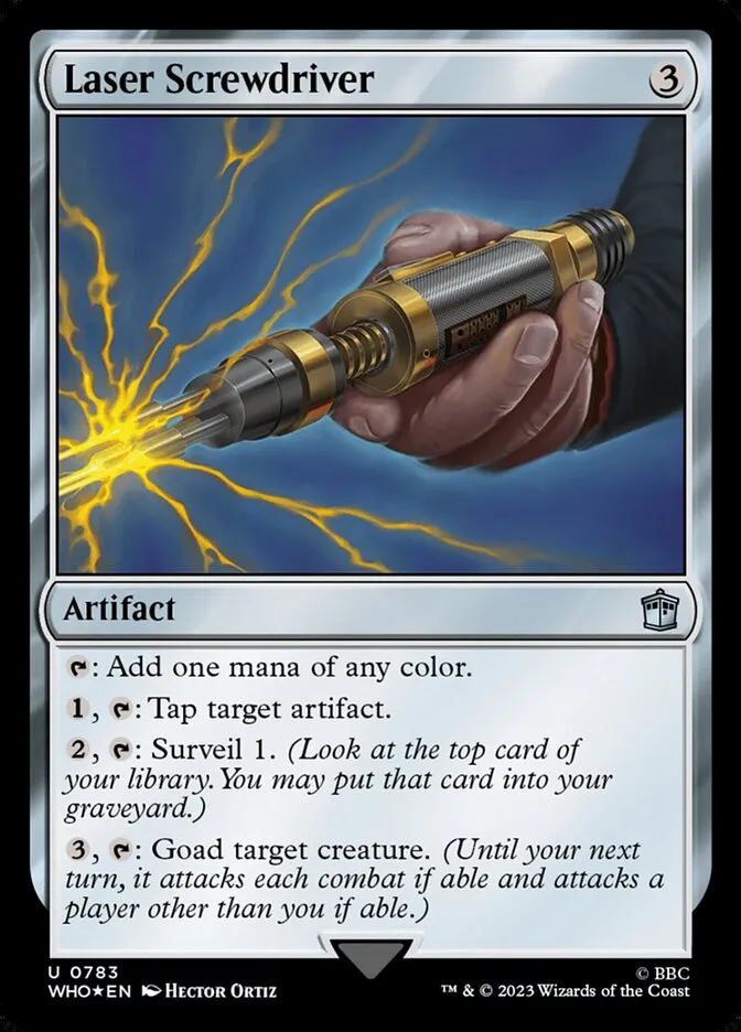 Laser Screwdriver Front Face