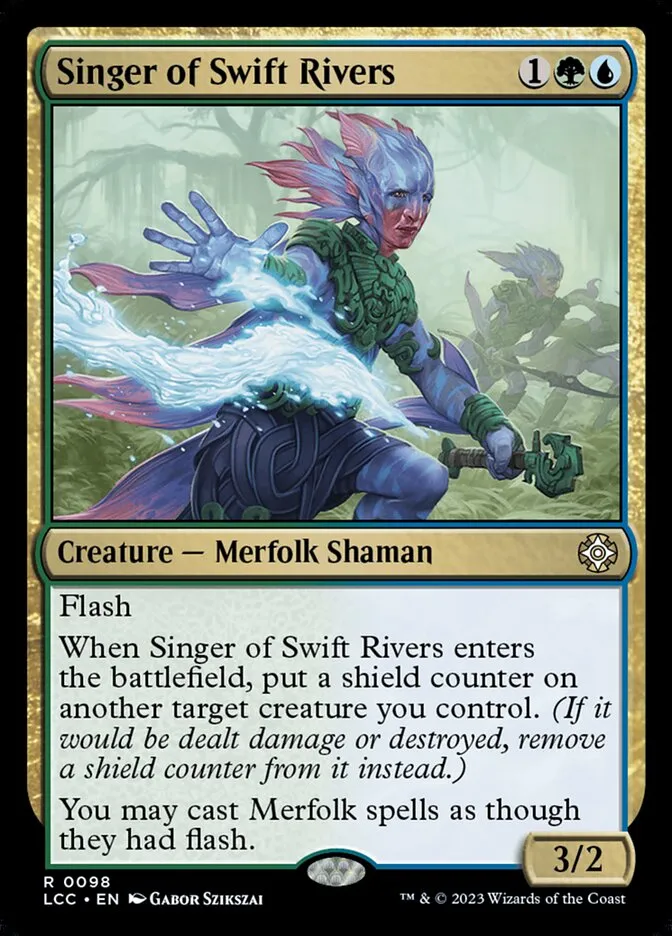 Singer of Swift Rivers Front Face
