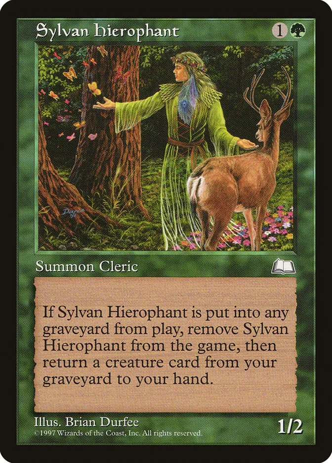 Sylvan Hierophant Front Face