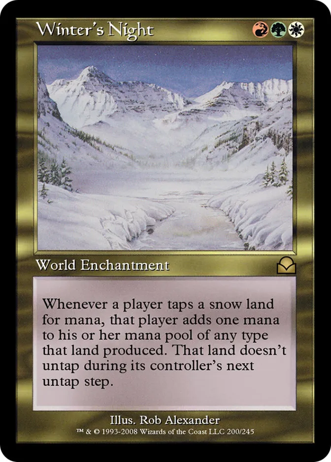 Winter's Night Front Face
