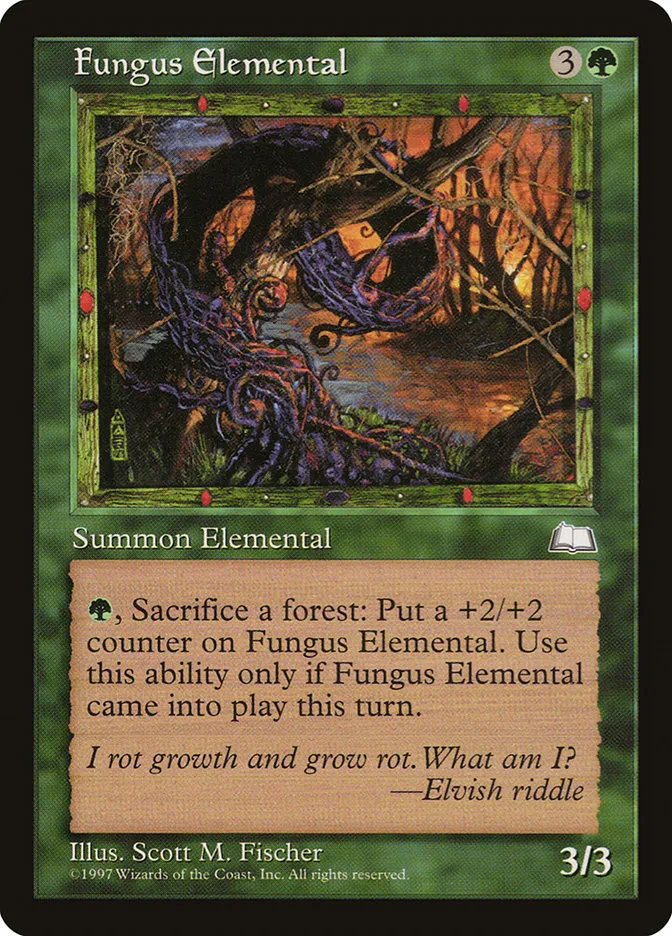 Fungus Elemental Front Face
