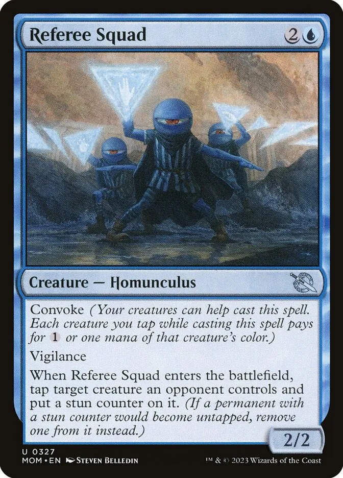 Referee Squad Front Face