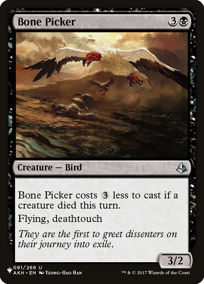 Bone Picker Front Face