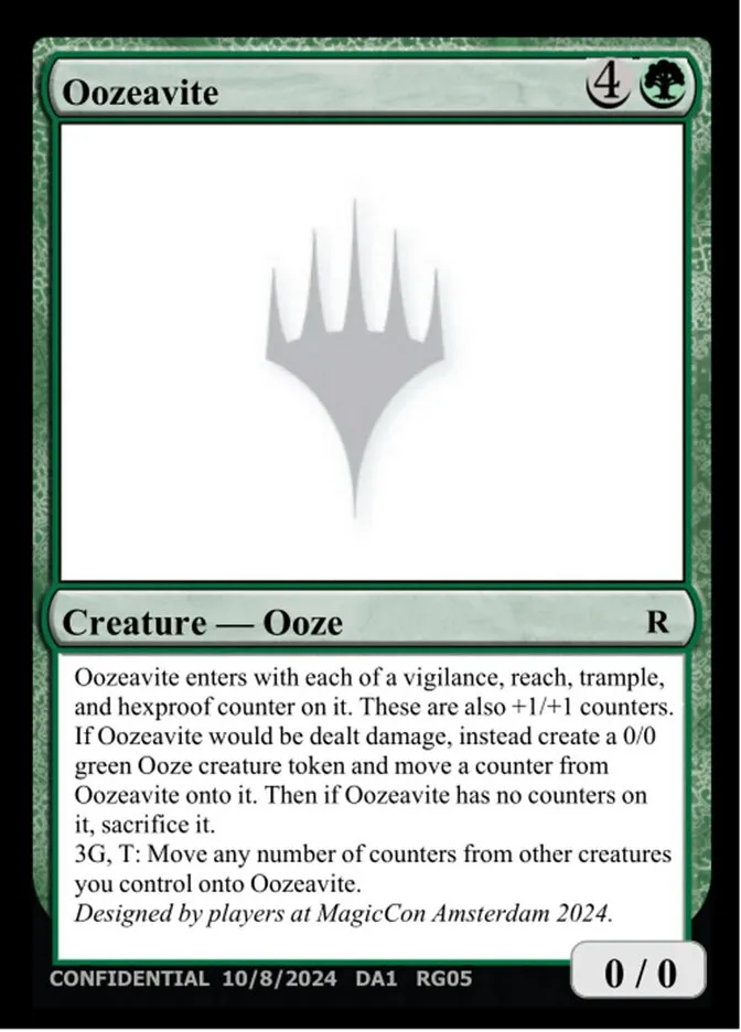 Oozeavite Front Face