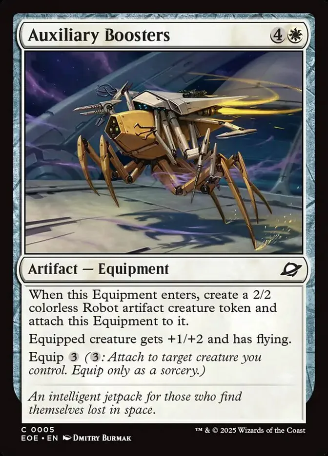 Auxiliary Boosters Front Face
