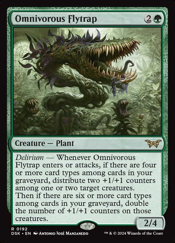 Omnivorous Flytrap Front Face