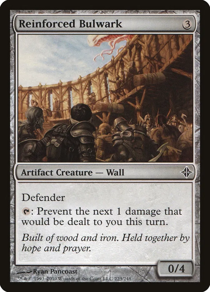 Reinforced Bulwark Front Face