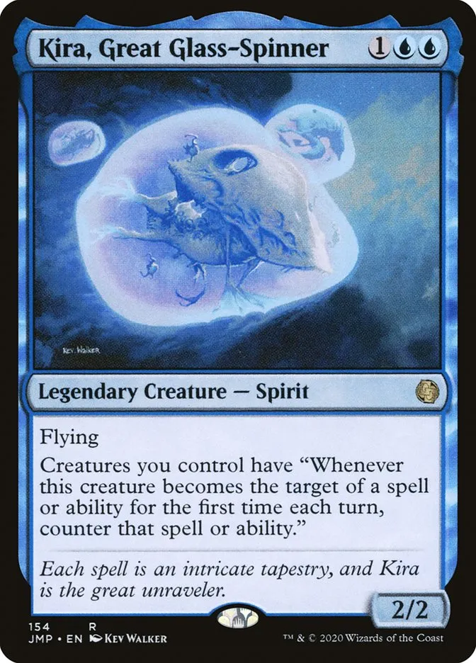 Kira, Great Glass-Spinner Front Face
