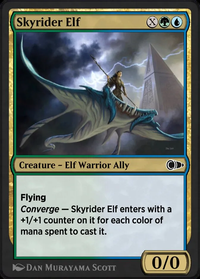 Skyrider Elf Front Face