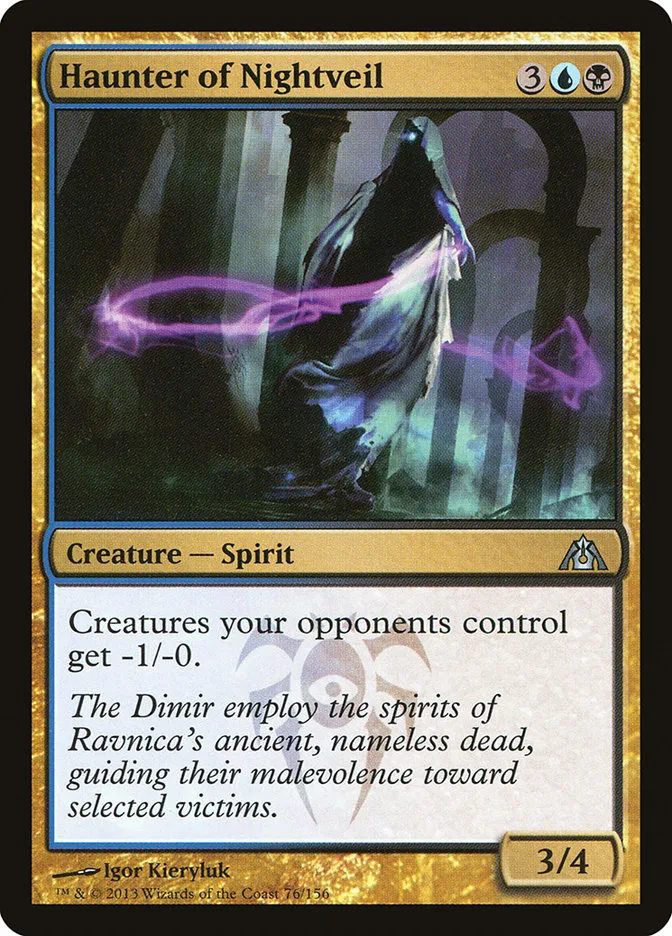 Haunter of Nightveil Front Face