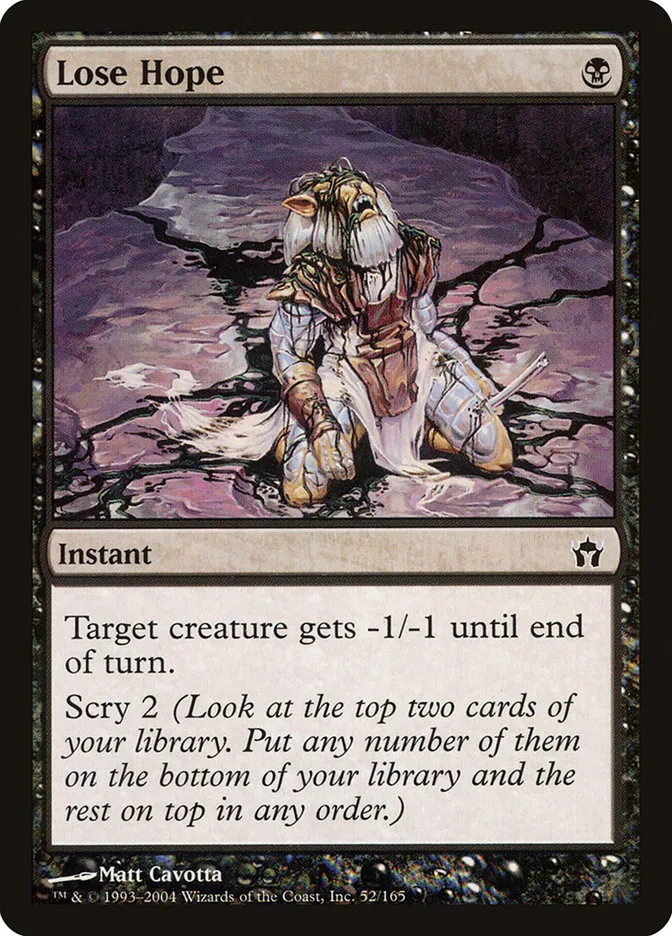 Lose Hope Front Face