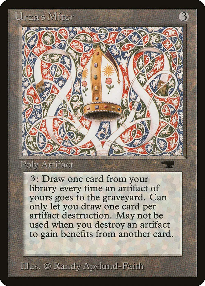 Urza's Miter Front Face
