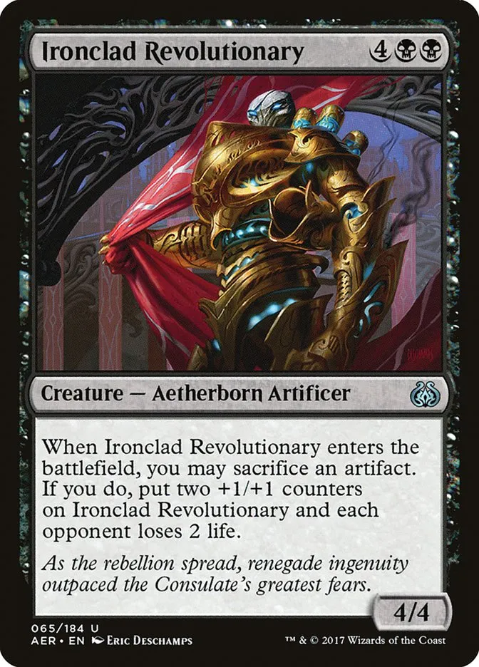 Ironclad Revolutionary Front Face