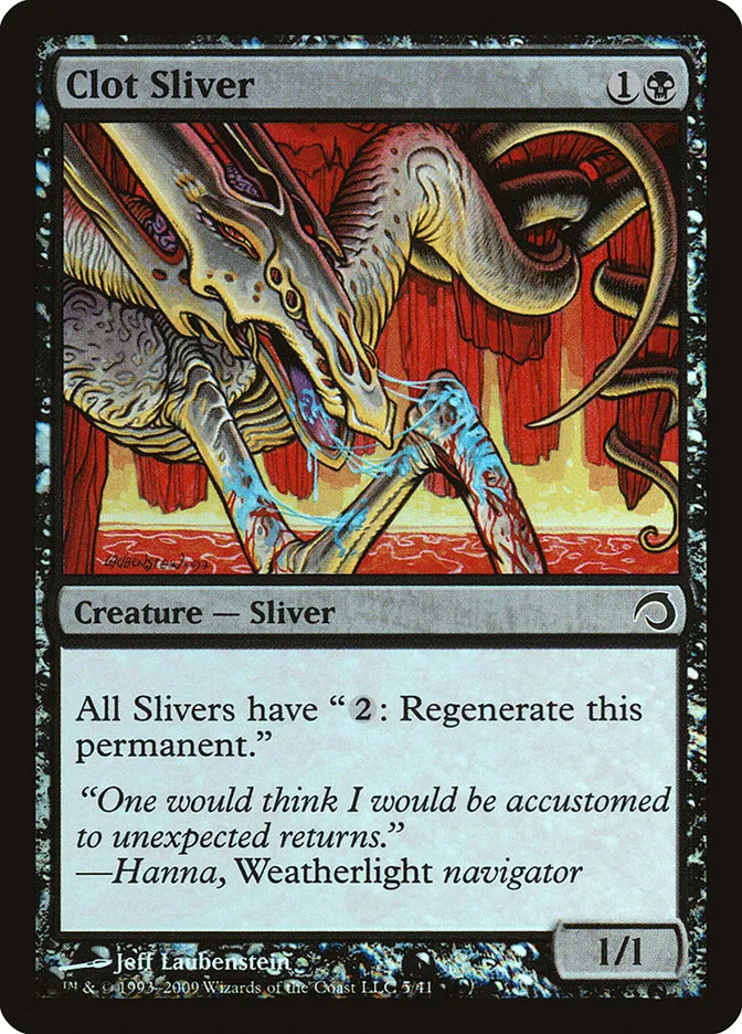 Clot Sliver Front Face