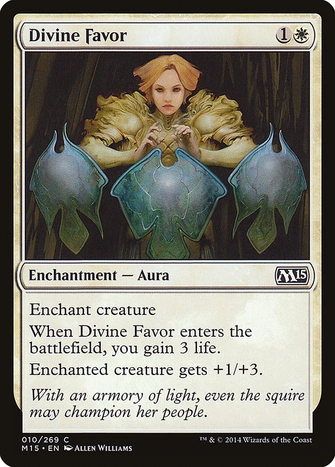 Divine Favor Front Face