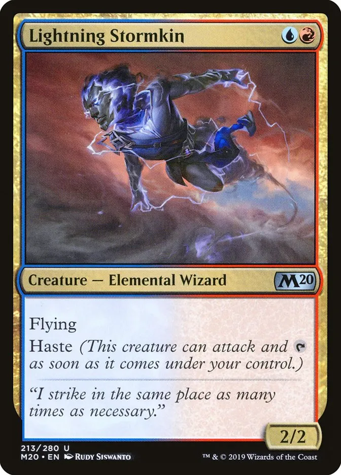 Lightning Stormkin Front Face