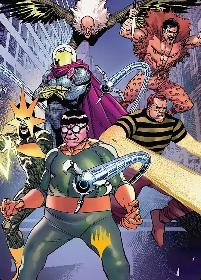 Behold the Sinister Six! // Behold the Sinister Six! Front Face