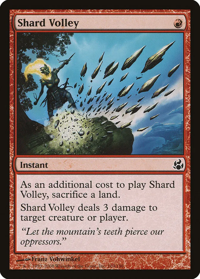 Shard Volley Front Face