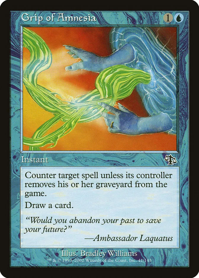 Grip of Amnesia Front Face