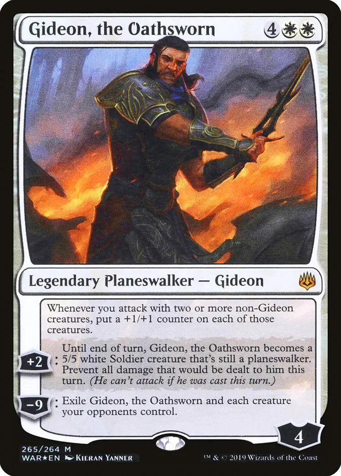 Gideon, the Oathsworn Front Face