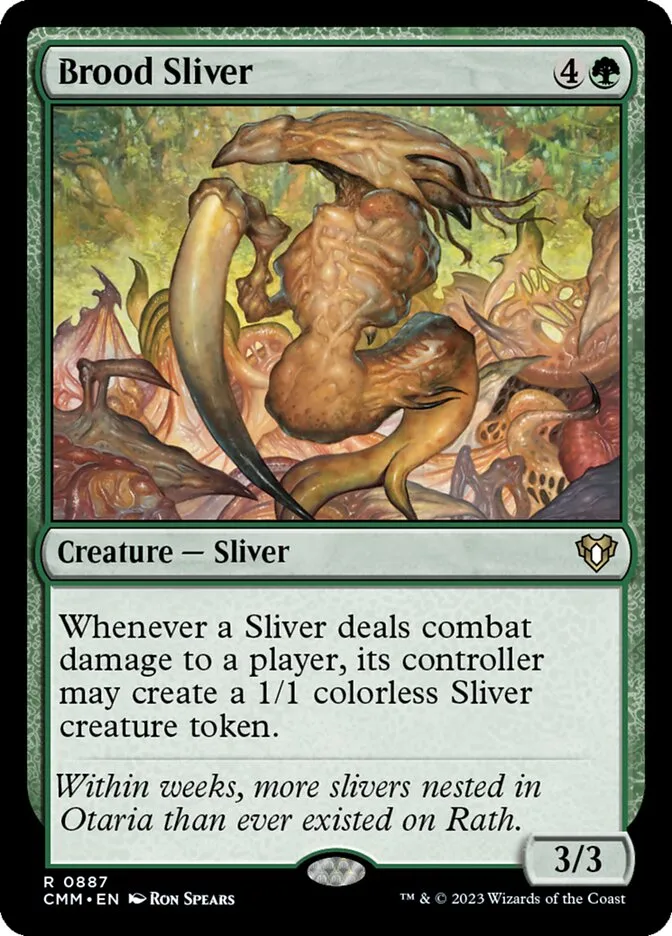 Brood Sliver Front Face