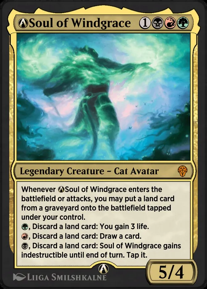 A-Soul of Windgrace Front Face