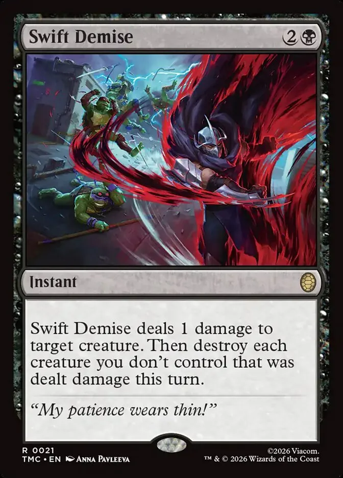 Swift Demise Front Face