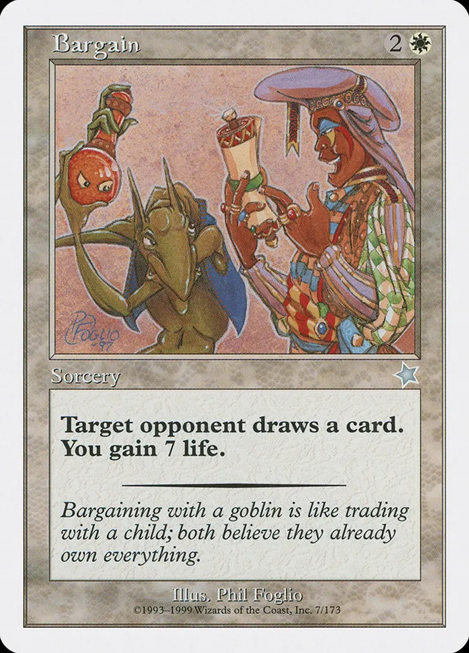 Bargain Front Face