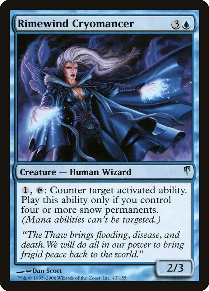 Rimewind Cryomancer Front Face